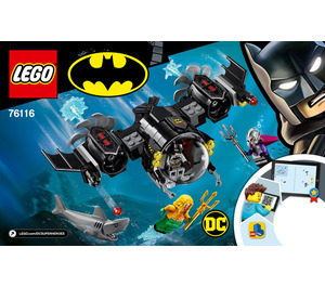 LEGO Batman Batsub en the Underwater Clash 76116 Instructions