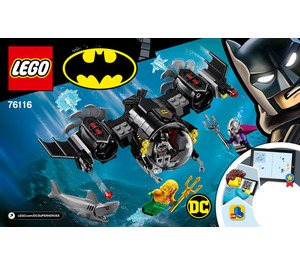 LEGO Batman Batsub and the Underwater Clash 76116 Ohjeet