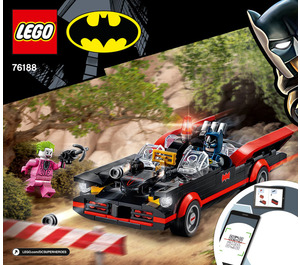 LEGO Batman Classic TV Series Batmobile 76188 Instructions