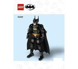 LEGO Batman Construction Figure Set 76259 Instructions