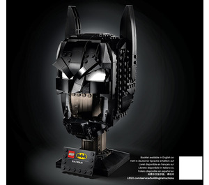 LEGO Batman Cowl Set 76182 Instructions