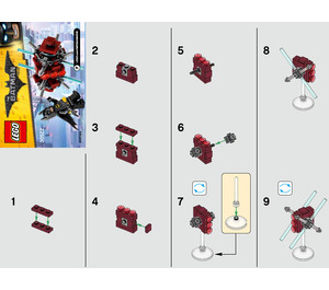 LEGO Batman dans the Phantom Zone 30522 Instructions