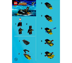 LEGO Batman Jetski 30160 Инструкции