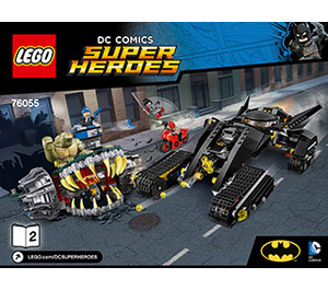 LEGO Batman: Killer Croc Sewer Smash 76055 Instructions