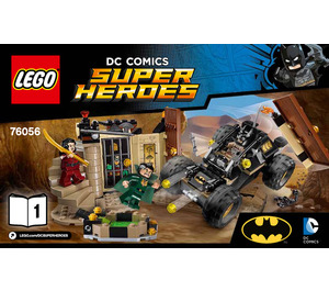 LEGO Batman: Rescue from Ra's al Ghul 76056 Instructions