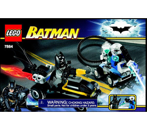 LEGO Batman's Buggy: The Escape of Mr. Freeze Set 7884 Instructions
