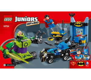 LEGO Batman & Superman vs. Lex Luthor Set 10724 Instructions