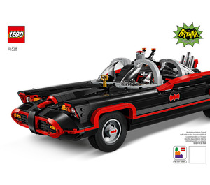 LEGO Batman: The Classic TV Series Batmobile 76328 Instructies