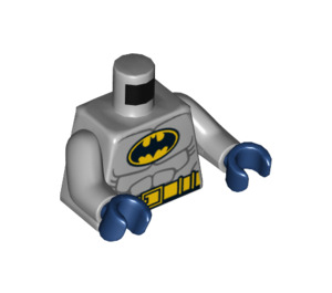 LEGO Batman Overkropp med Gul Belte og Svart på Gul Flaggermus Oval (973 / 76382)