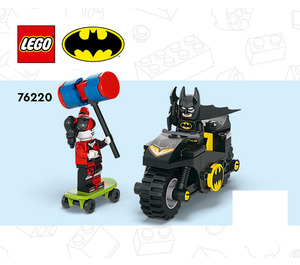 LEGO Batman versus Harley Quinn Set 76220 Instructions