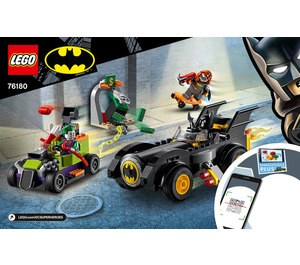 LEGO Batman vs. The Joker: Batmobile Chase 76180 Instructions