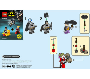 LEGO Batman vs. The Penguin & Harley Quinn 40453 Instructions