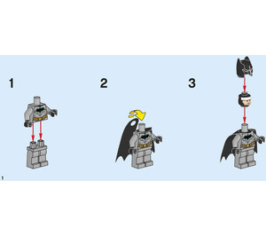 LEGO Batman with Batarang Set 211901 Instructions