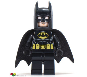 LEGO Batman met Zwart Pak en Geel Riem Minifiguur (Originele kap)