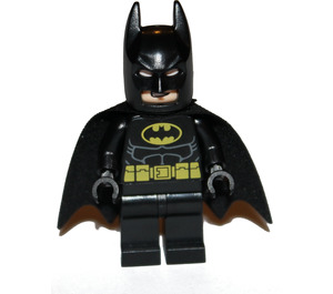 LEGO Batman mit Schwarz Anzug und Gelb Gürtel Minifigur (Aktualisierte Verkleidung)