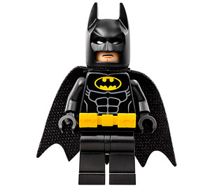 LEGO Batman met Zwart Pak en Geel Utility Riem met Stern / Open Mond Minifiguur