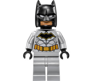 LEGO Batman with Gray Suit and Gold Belt with Neck Bracket  Minifigure