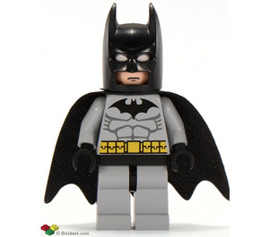 LEGO Batman with Gray Suit and Yellow Belt with Black Hips Minifigure