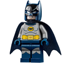 LEGO Batman with Gray Suit and Yellow Belt with Dark Blue Boots and Spongy Cape Minifigure