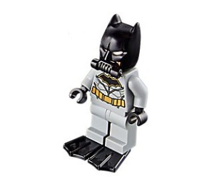 LEGO Batman med Grå Drakt og Gul Belte med Scuba Tannhjul Minifigur