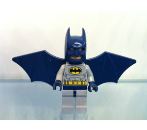 LEGO Batman mit Grau Anzug und Gelb Gürtel mit Flügel und Jetpack Minifigur