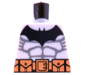 LEGO Batman med Grå Drakt Overkropp uten armer (973)