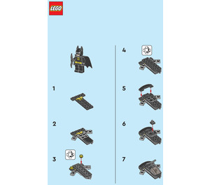 LEGO Batman with Jet 212326 Ohjeet