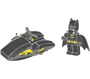 레고 Batman with Jet Ski 212224