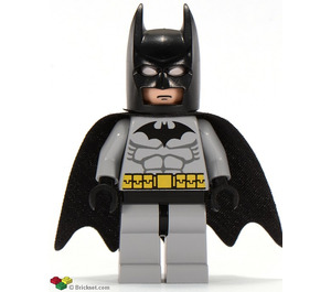 LEGO Batman with Medium Stone Gray Suit and Black Mask Minifigure