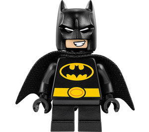 LEGO Batman med Korte ben og Kort Svart Kappe Minifigur