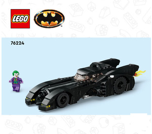 LEGO Batmobile: Batman vs. The Joker Chase 76224 Instructions