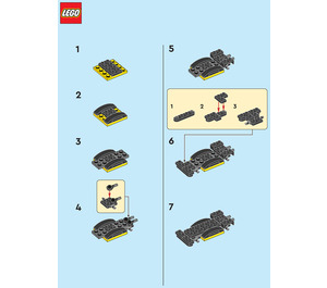 LEGO Batmobile 212403 Anweisungen