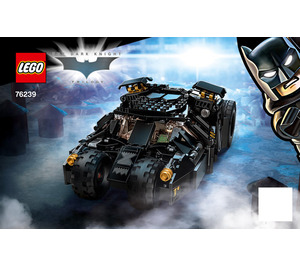 LEGO Batmobile Tumbler: Scarecrow Showdown 76239 Byggeinstruksjoner