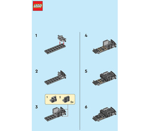 LEGO Batmobile Tumbler 212328 Instrucciones