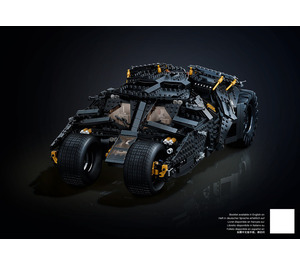 LEGO Batmobile Tumbler 76240 Instructions