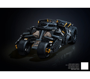 LEGO Batmobile Tumbler Set 76240 Instructions