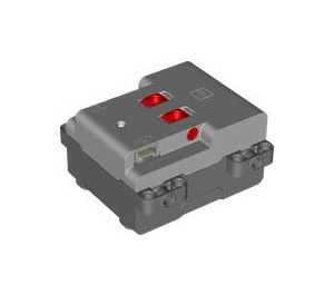 LEGO Battery Box, 9V, Powered Oben mit verschraubtem Batteriefachdeckel (85825)