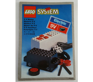 LEGO Battery Motor, 9V 845 Instructions