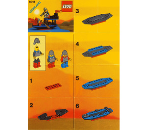LEGO Battle Dragon Set 6018 Instructions
