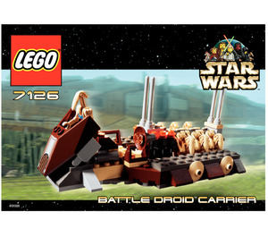 LEGO Battle Droid Carrier Set 7126 Instructions