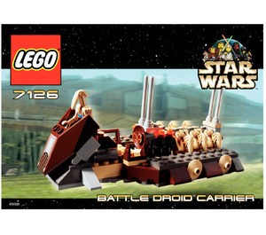 LEGO Battle Droid Carrier 7126 Instructies