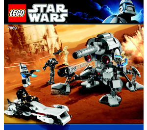 LEGO Battle for Geonosis 7869 Instructies