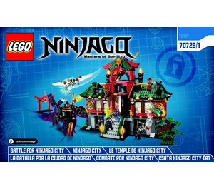 LEGO Battle for Ninjago City 70728 Instrukce