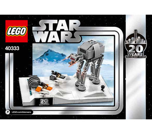 LEGO Battle of Hoth - 20th Anniversary Edition 40333 Byggeinstruksjoner