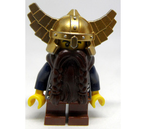 LEGO Battle Pack Dwarf avec Dark Brown Beard Figurine