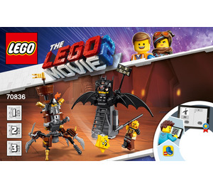 LEGO Battle-Ready Batman en MetalBeard 70836 Instructions