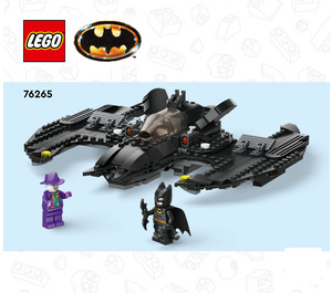 LEGO Batwing: Batman vs. The Joker 76265 Instrukce