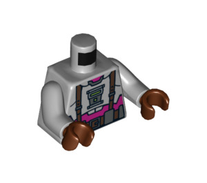 LEGO Baxter Stockman Torso (973 / 76382)