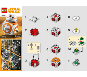 LEGO BB-8 Set 40288 Instructions