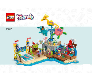 LEGO Beach Amusement Park 41737 Byggeinstruksjoner